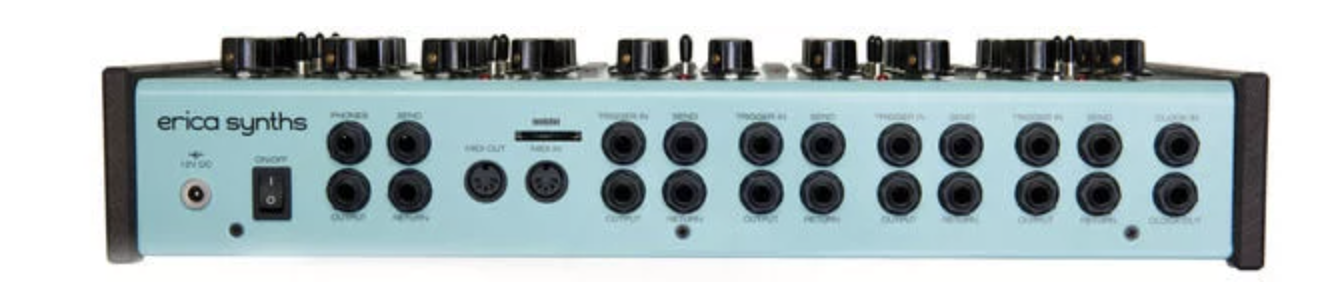 Erica Synths Perkons HD-01 Drum Machine and Rhythm Synthesizer