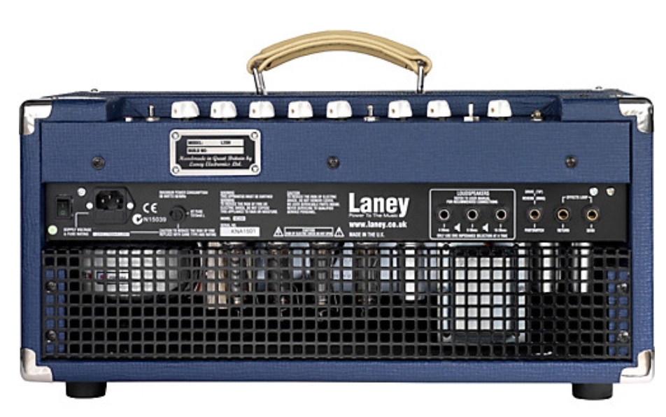 Laney Lionheart L20H 20W Tube Guitar Amp Head Blue Tolex