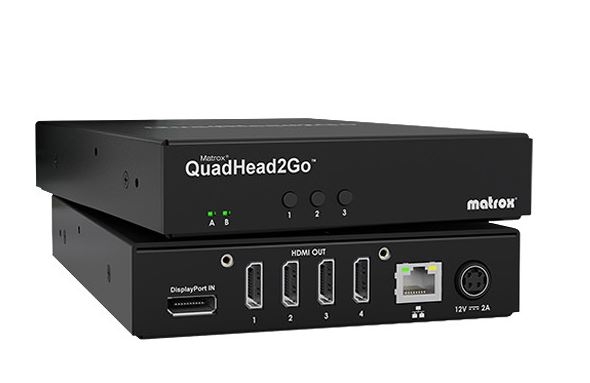 Matrox QuadHead2Go Multi-Monitor Controller Appliance