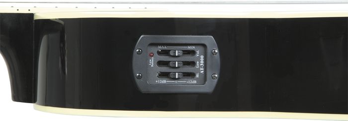 Lucero LCT250CE Thinline Cutaway Acoustic-Electric Classical Guitar