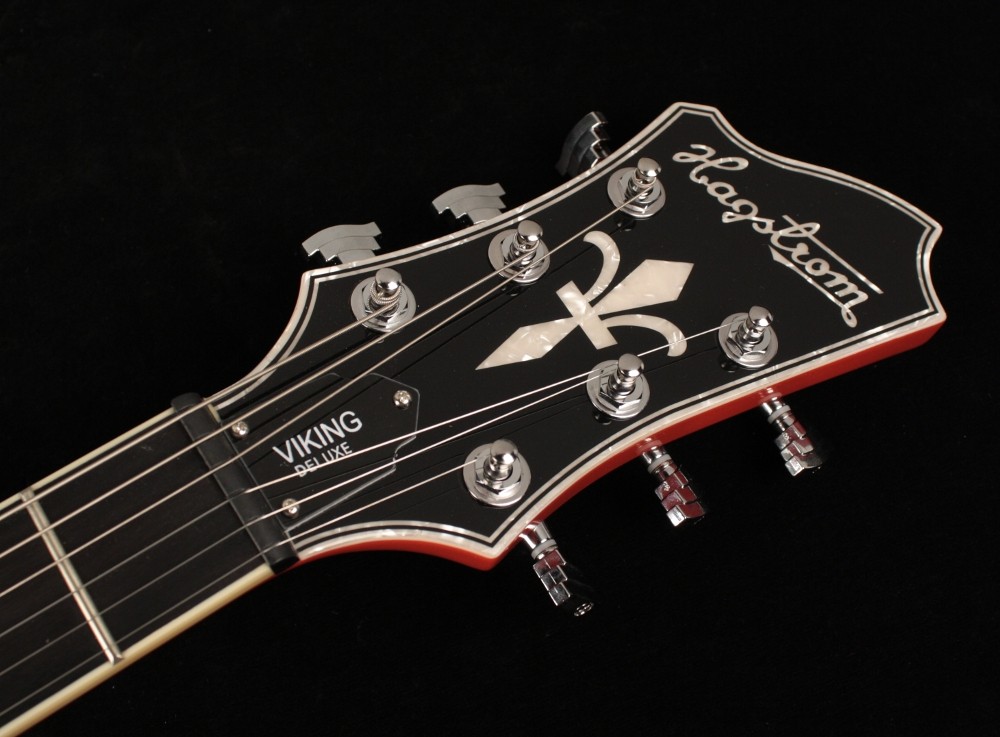 Hagstrom Tremar Viking Deluxe - Cream Red