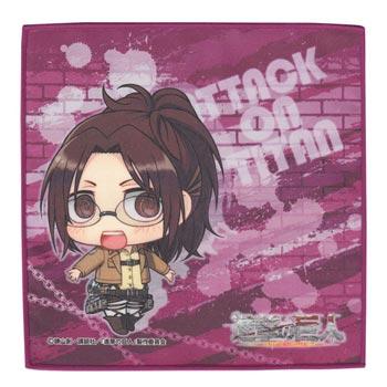 ผ้าเช็ดหน้า Attack on Titan Chimi Hanji Zoe (แท้)
