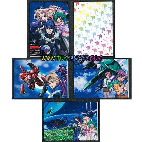 แฟ้ม Macross Frontier SET C งานจับฉลาก TVseries Blu-ray BOX (5แบบ,แท้)