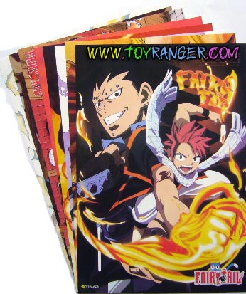 โปสเตอร์แฟรี่เทลล์ Fairy Tail 3 (8ใบไม่ซ้ำ)