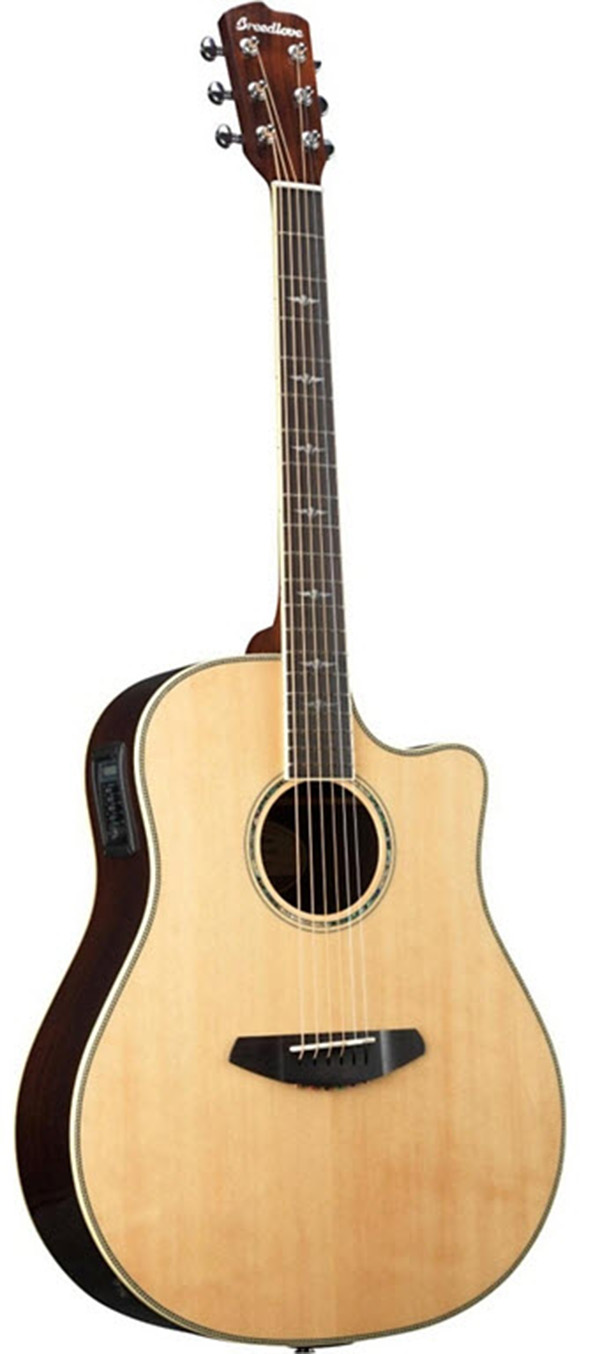 Breedlove 2015 Sitka Spruce Top Stage Dreadnought Acoustic-Electric Guitar Natural