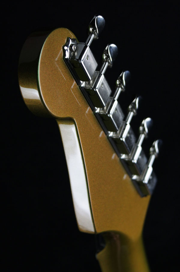 Fender Japan Stratocaster STR-ALLVC - Burgundy/Green