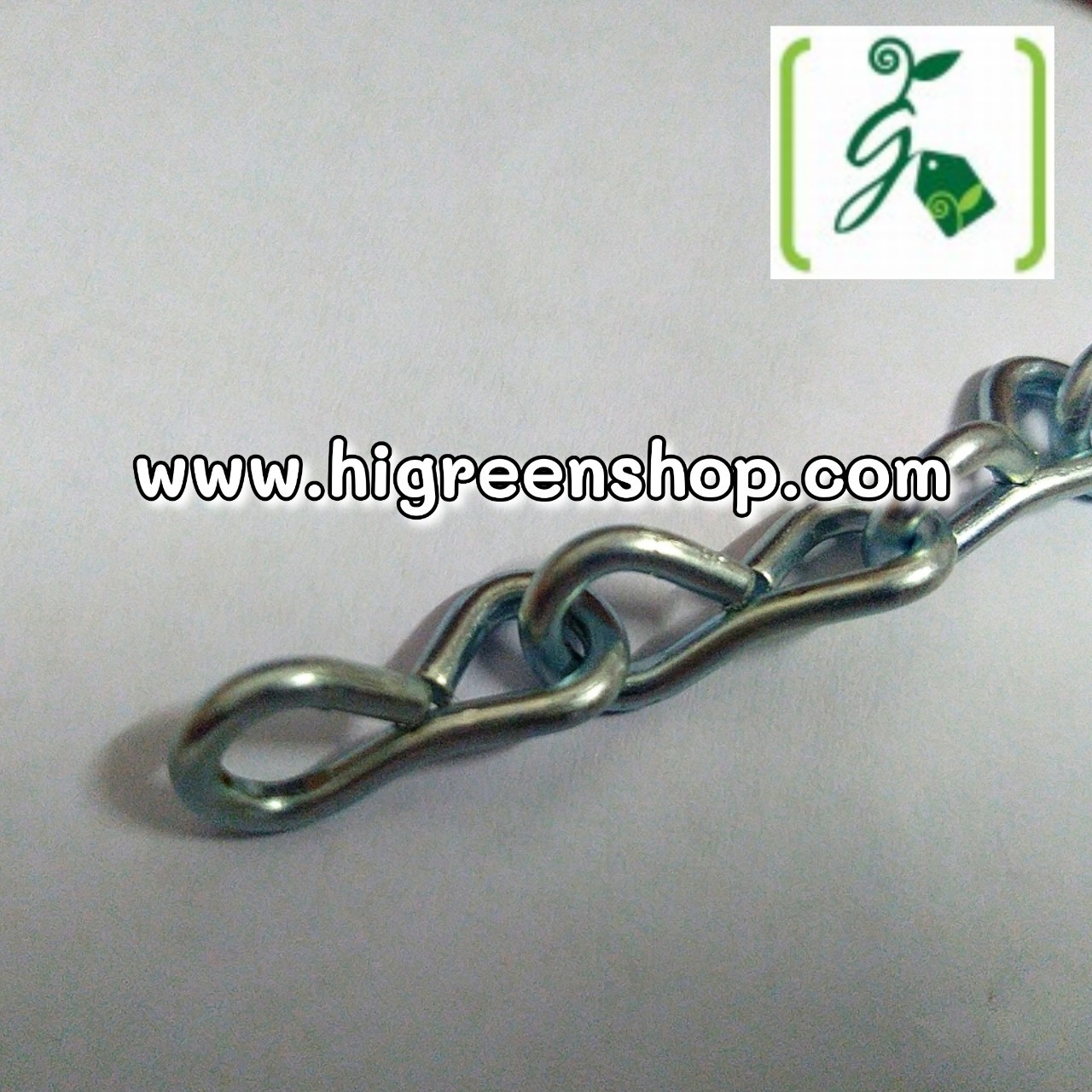 โซ่ทรงกลมเดี่ยวซิงค์ กว้าง 2มม.x3เมตร/ชิ้น