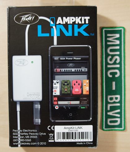 Peavey AmpKit LiNK Guitar Interface for iPhone and iPod Touch