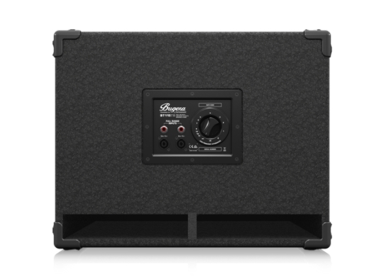 bugera BT115TS Ultra-Compact and Lightweight 1,600-Watt Bass Cabinet with Original 15 Turbosound Speaker and Adjustable HF Driver