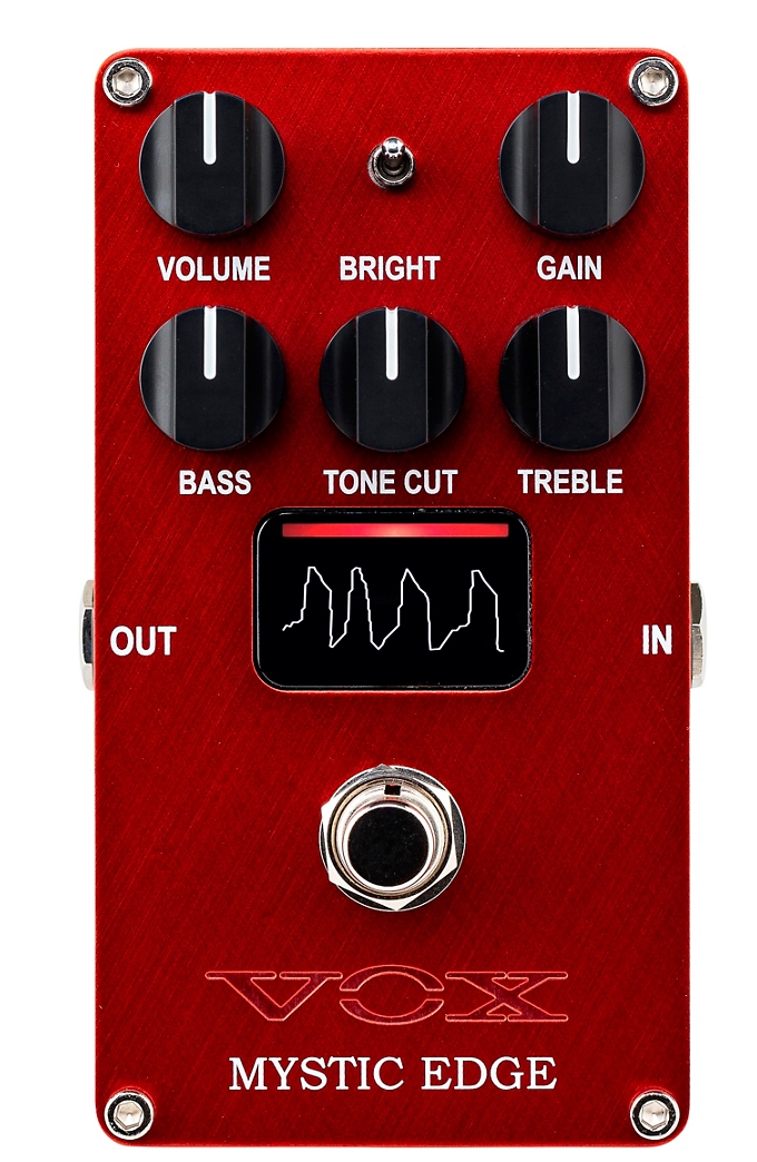 Vox Mystic Edge - Valve Distortion Pedal Red