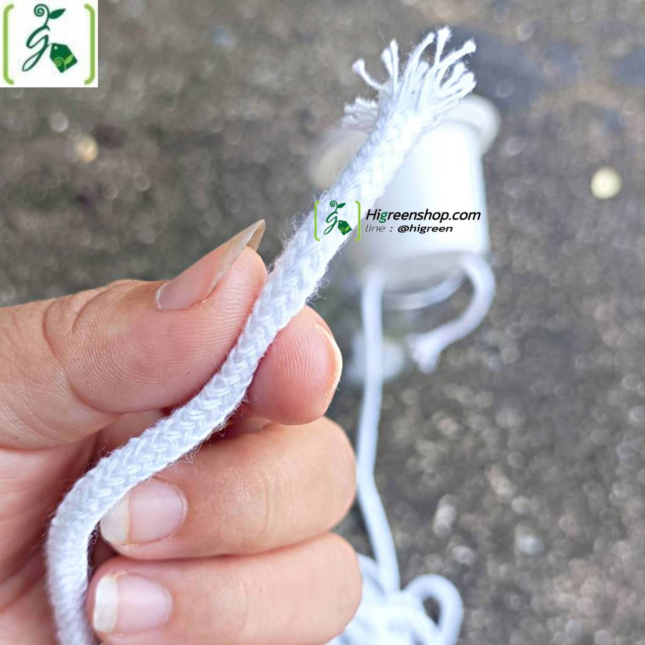 เชือกดูดน้ำอัตโนมัติ สำหรับคนรักต้นไม้ (Self watering wick cord for tree lovers)