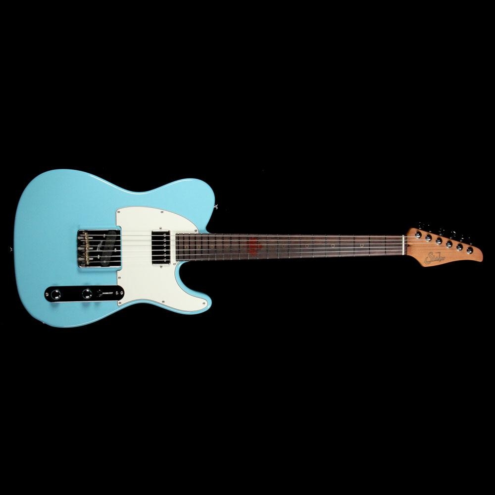 Suhr Classic T Antique Old Growth River Roasted Maple - Daphne Blue