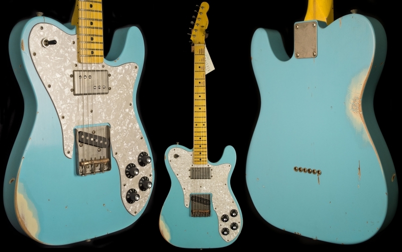 Nash TC-72 Telecaster Alder Body - Daphne Blue