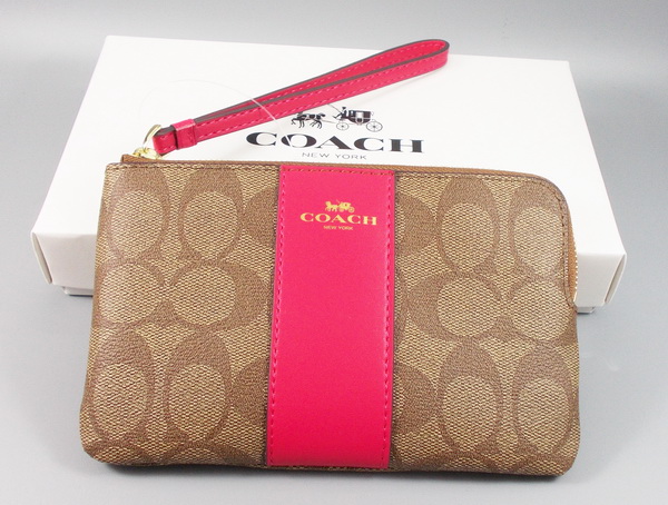 กระเป่าคล้องมือ COACH - NEW YORK 1 zip (Size L) ใหม่ แท้