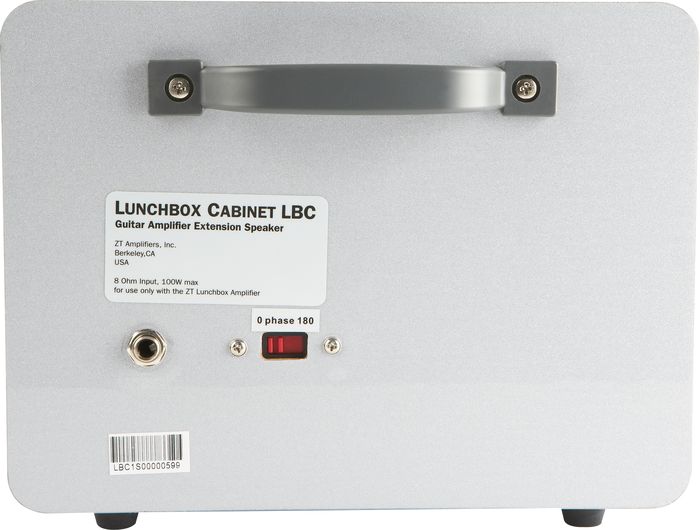 ZT Lunchbox Cab 1X6.5 Passive Guitar Speaker Cabinet Silver