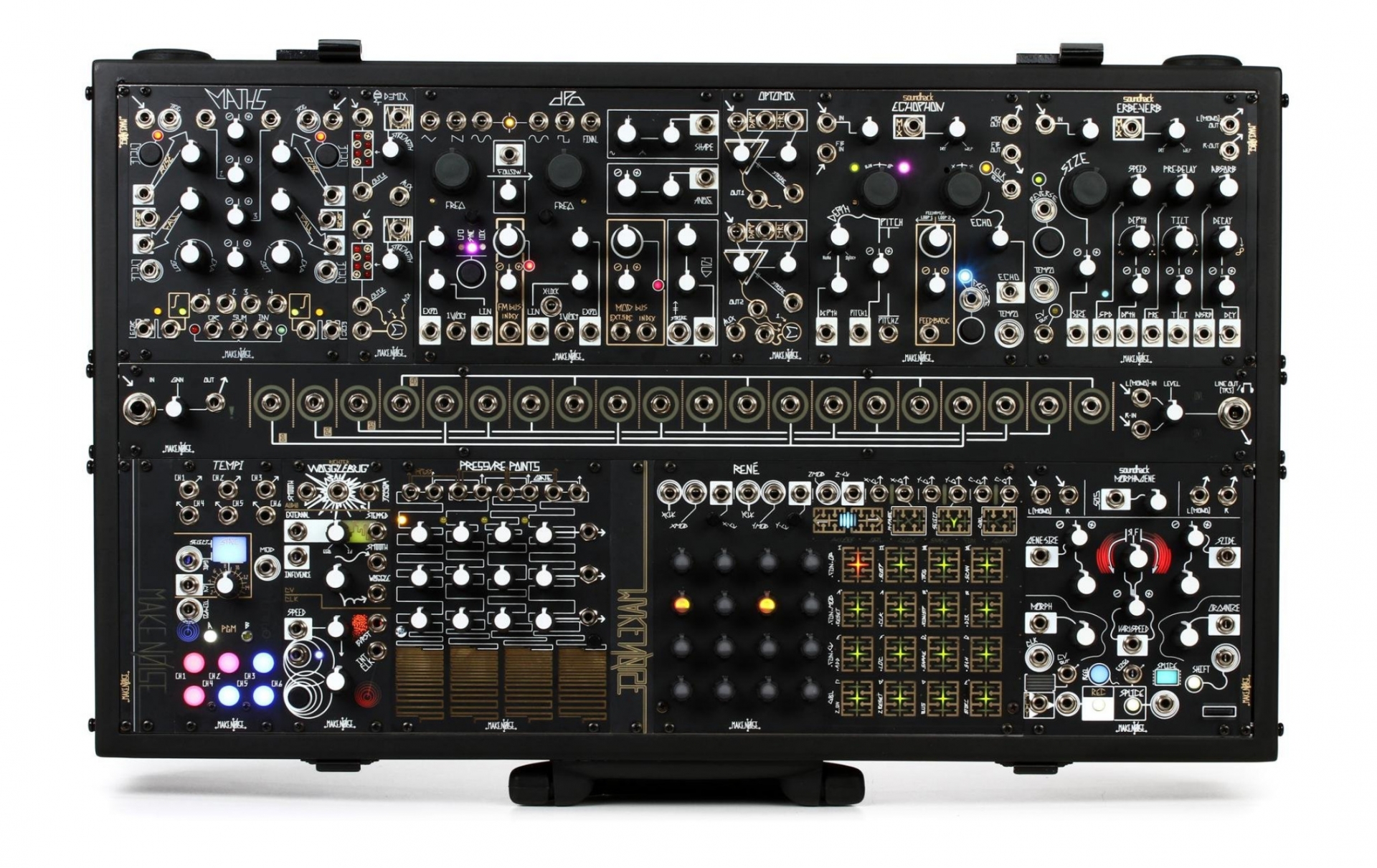 Make Noise Black and Gold Shared System Plus Eurorack Modular Synthesizer