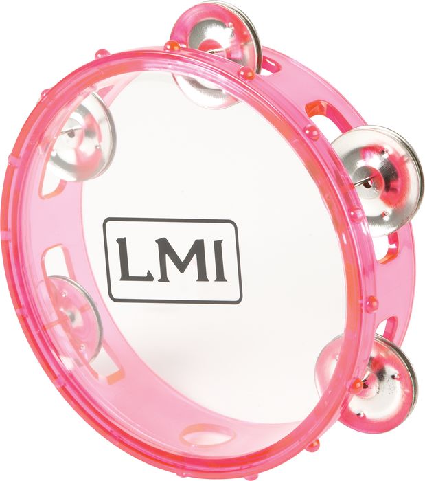 LMI Transparent Tambourine with Head