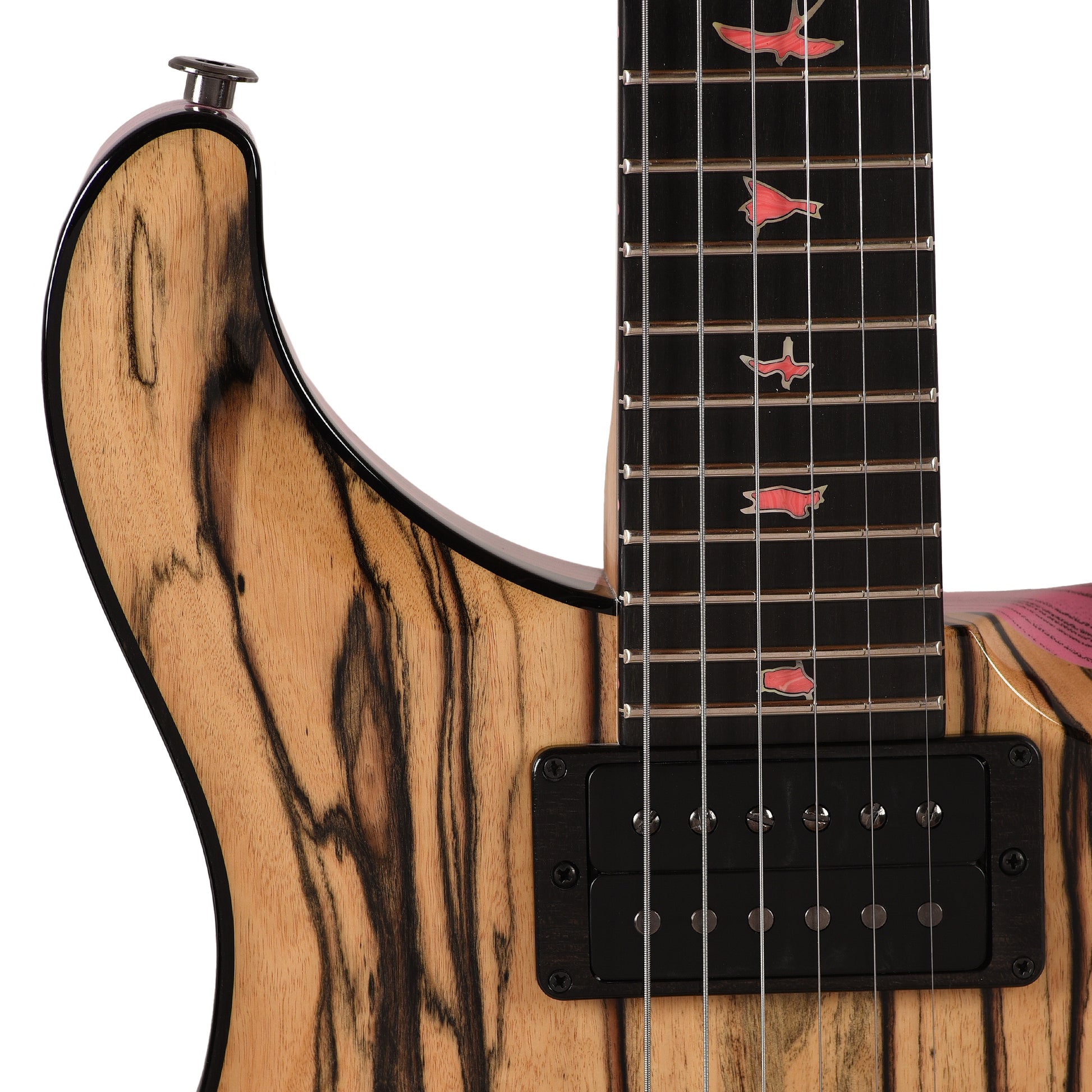PRS Private Stock Custom 24 Pale Moon Ebony/Swamp Ash Natural w/Pale Moon Ebony Neck & Ebony Binding