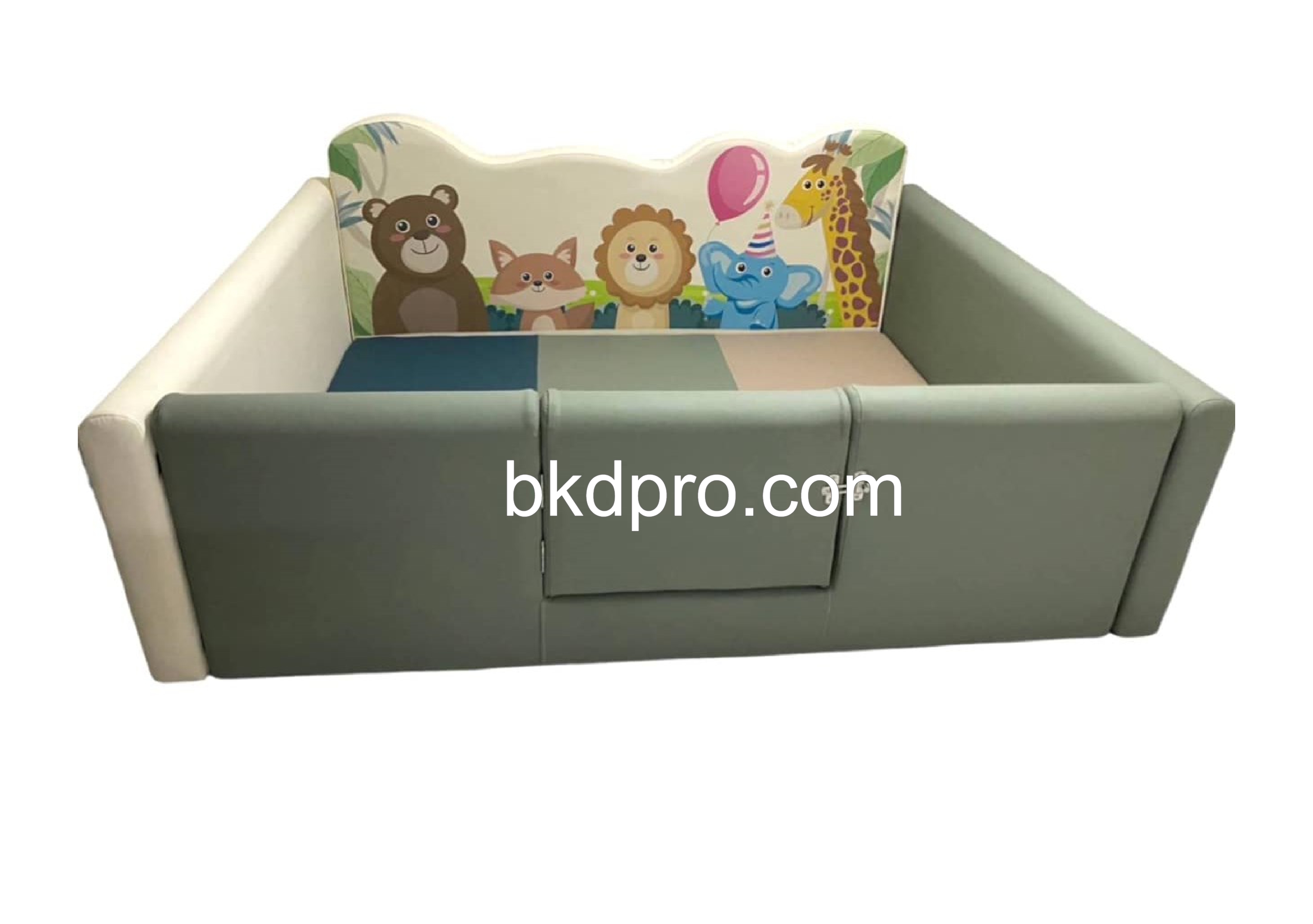เตียงเด็ก คอกเลี้ยงเด็กมืประตู, บ่อบอล, คอกกั้นเด็ก เบาะนุ่มนิ่ม หนัง soft play, indoor playground ของเล่นเสริมพัฒนาการ รับสั่งทำ บ่อบอล เตียงเด็ก ตามขนาด