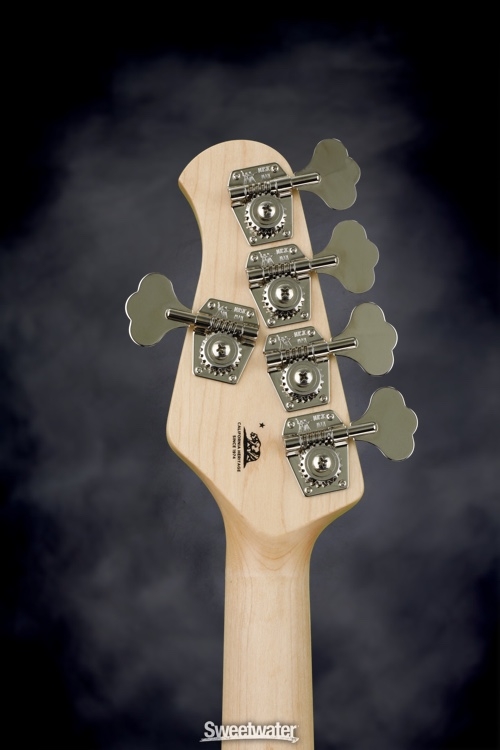 Ernie Ball Music Man StingRay 5HH, Sweetwater Exclusive - Chili Red with Maple Fingerboard