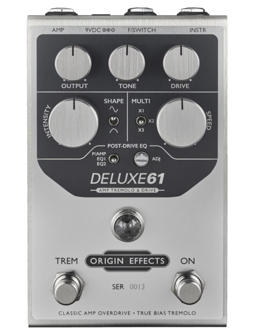 Origin Effects DELUXE61 Amp Tremolo & Drive Pedal