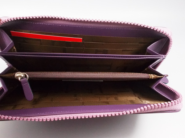 กระเป๋าสตางค์ ELLE ม่วง ใหม่ แท้