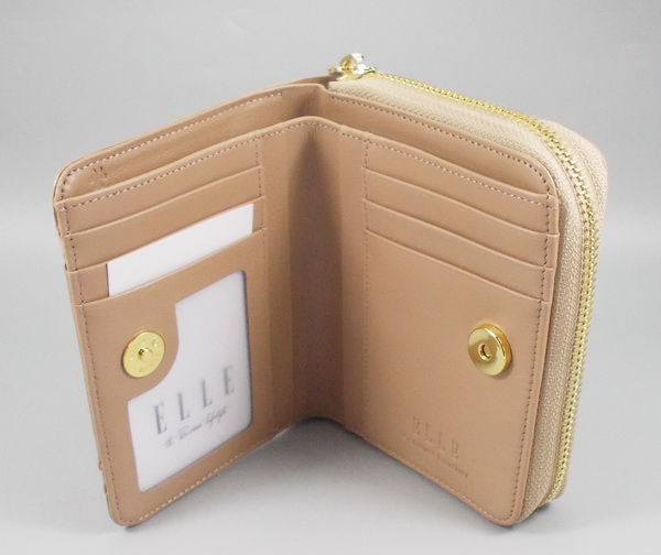 กระเป๋าสตางค์ ELLE เบจ ใหม่ แท้