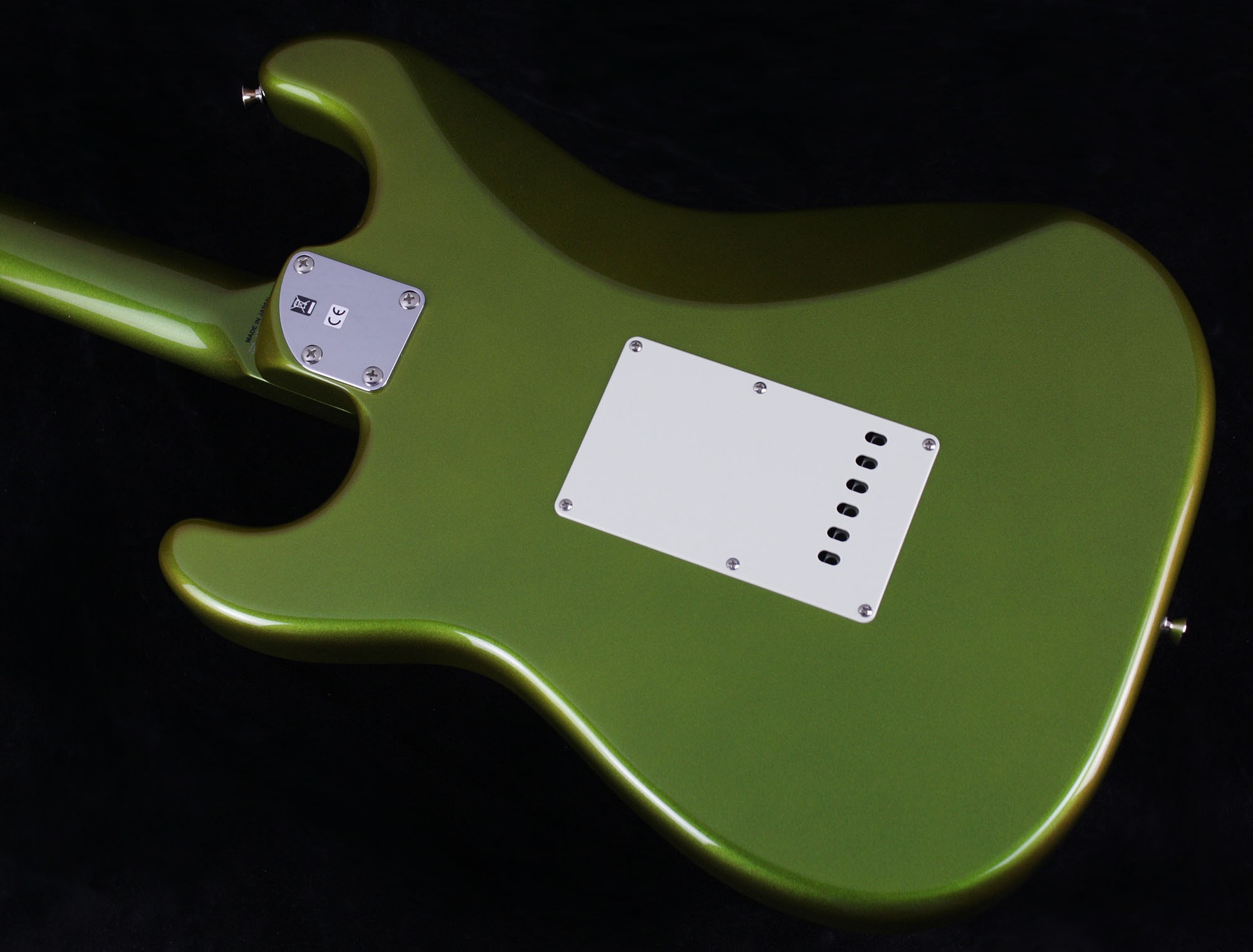 Fender Japan Stratocaster STR-ALLVC - Burgundy/Green