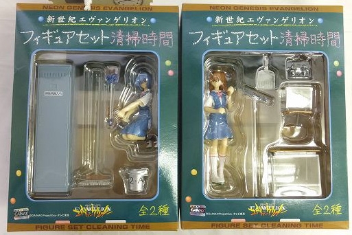 Neon Genesis Evangelion Figure Cleaning Time SET (แท้)