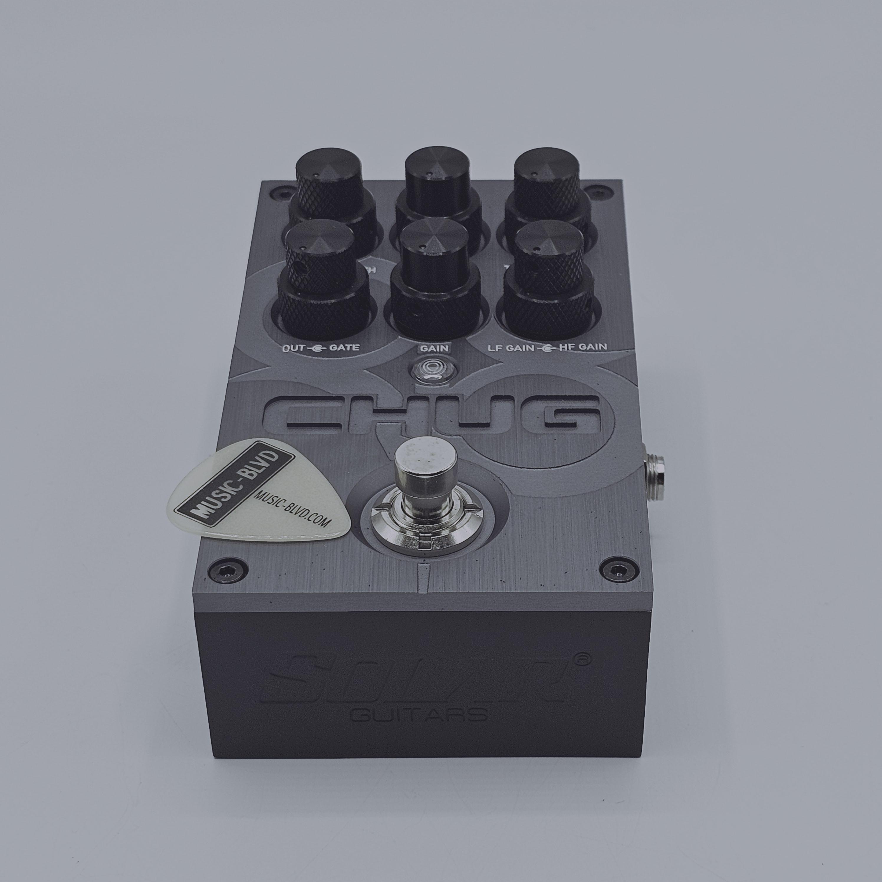 SOLAR Guitars CHUG Pedal – HIGH GAIN PREAMP WITH GATE