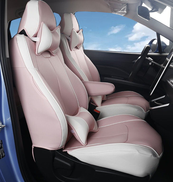 ชุดหุ้มเบาะรถยนต์ หนังPU ทั้งชุด เบาะคู่หน้า เบาะหลัง ชุดคลุมเบาะ หุ้มเบาะ ชุดหุ้มเบาะ สำหรับรถยนต์ไฟฟ้า NETA V , NETA V pro