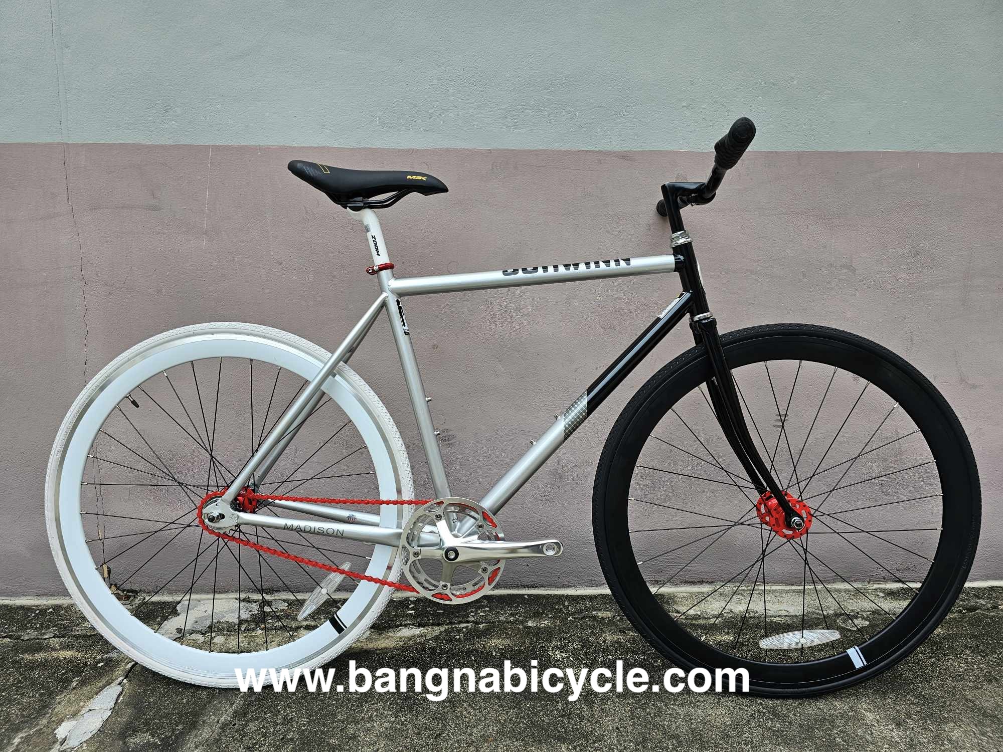 [SALE 45%] รถจักรยานฟิกเกียร์ Schwinn Madison Fixed Gear มีทั้งแฮนด์หมอบและแฮนด์ตรง