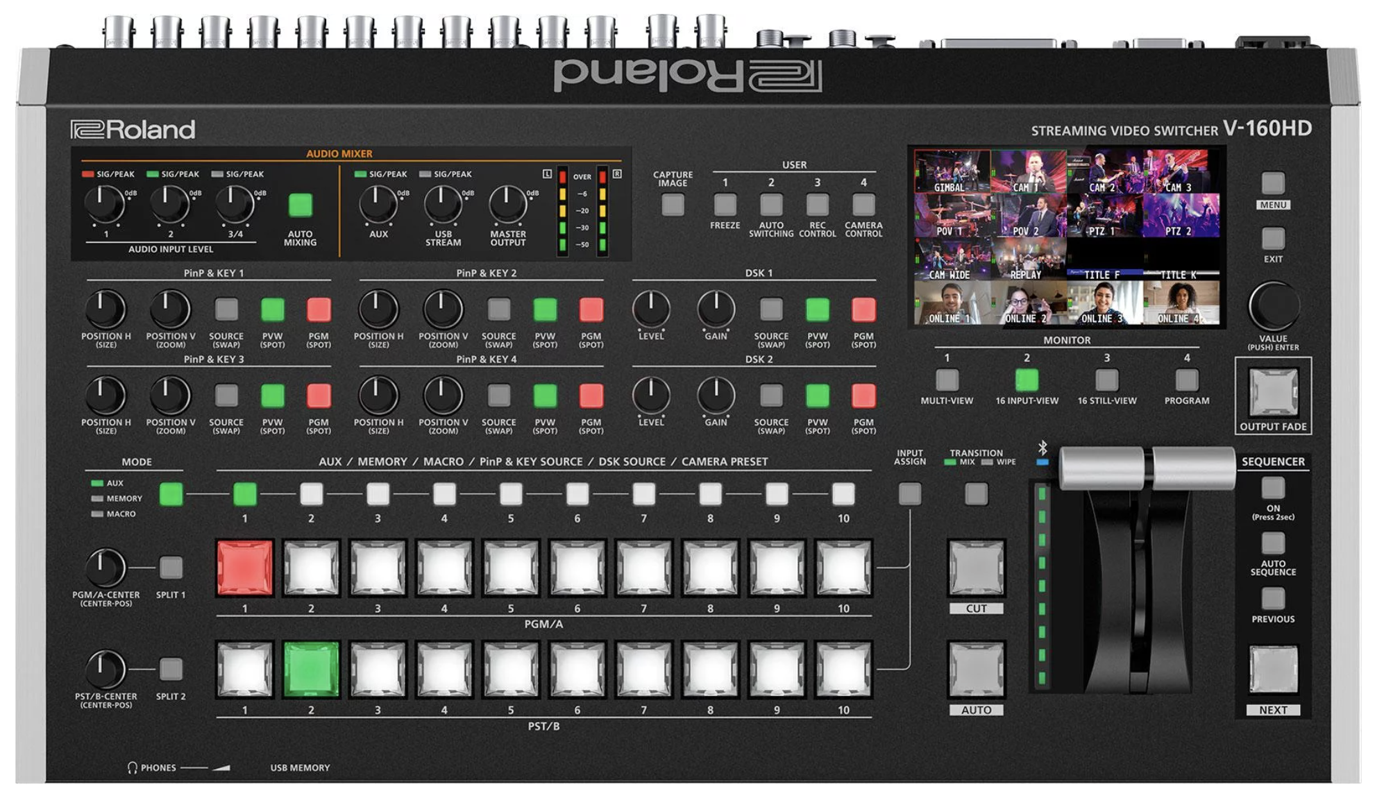 Roland V-160HD Streaming Video Switcher