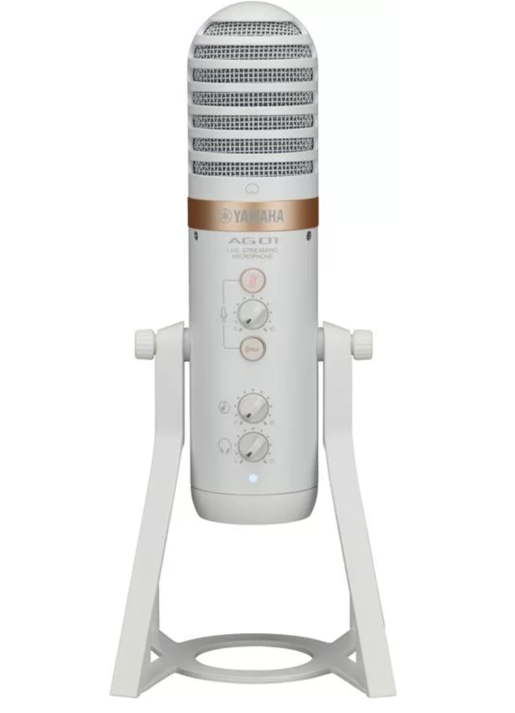 Yamaha AG01 Livestreaming USB Condenser Microphone - White