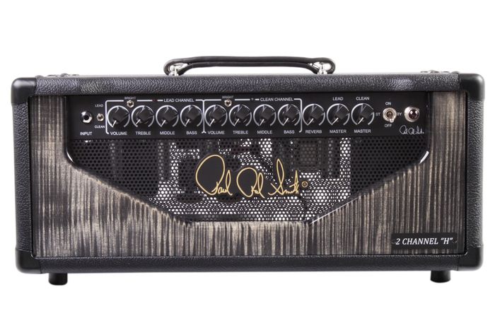 PRS Two Channel "H" Tube Guitar Amp Head Stealth Tolex Charcoal Grill