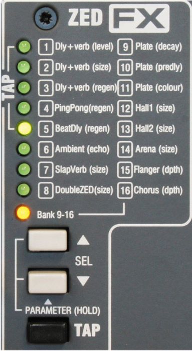 Allen & Heath ZED-22FX USB Mixer with Effects