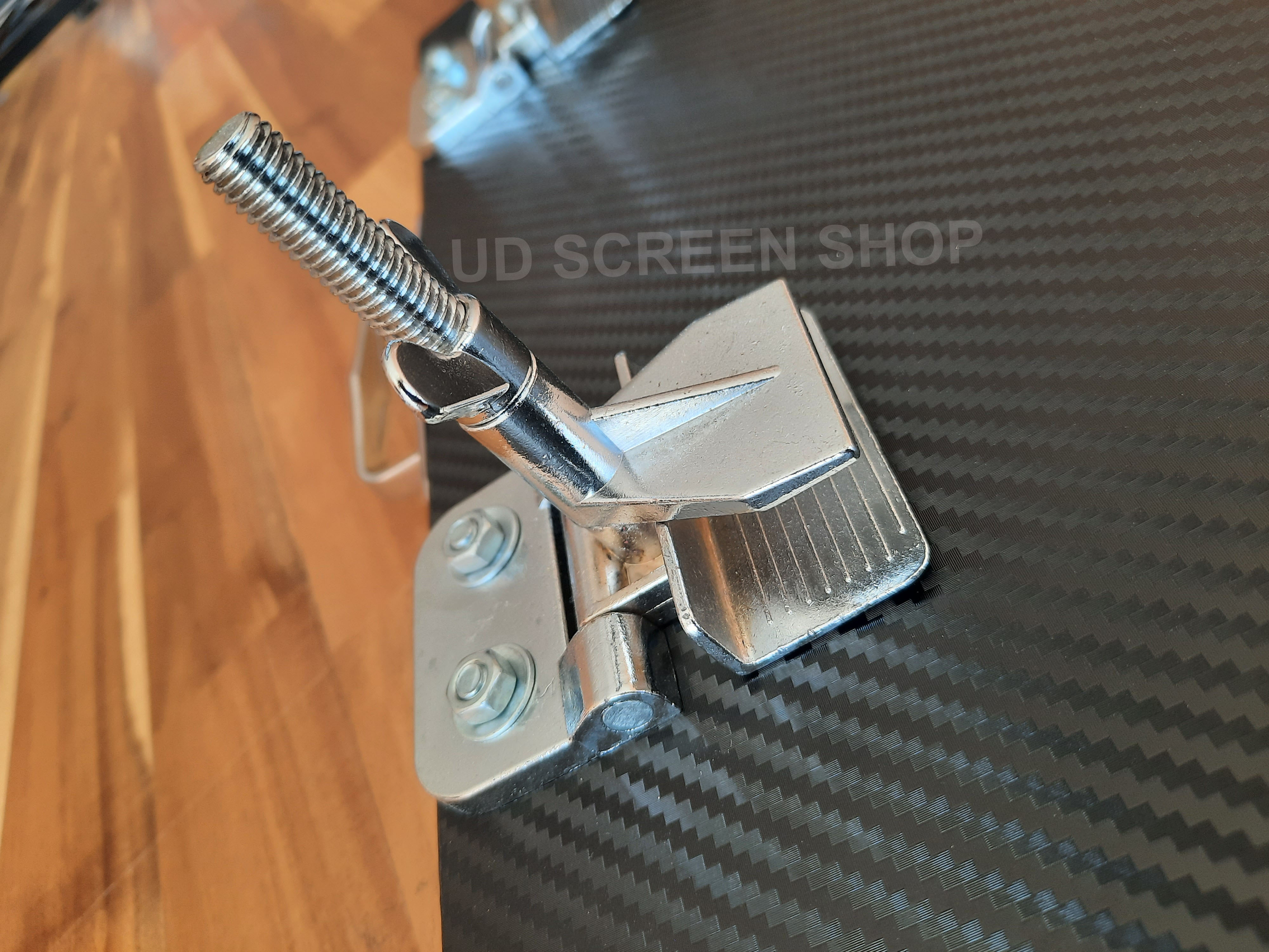 แป้นสกรีน รุ่นแคล้มจับบล็อกสกรีน - เคฟล่า