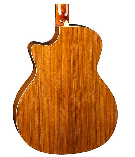Luna Guitars Vista Bear Tropical Wood Acoustic-Electric Bass Gloss Natural
