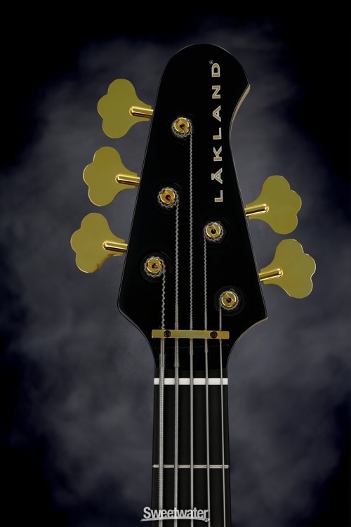 Lakland 55-94 Deluxe, Exotic Top - Buckeye Burl with Ebony fingerboard