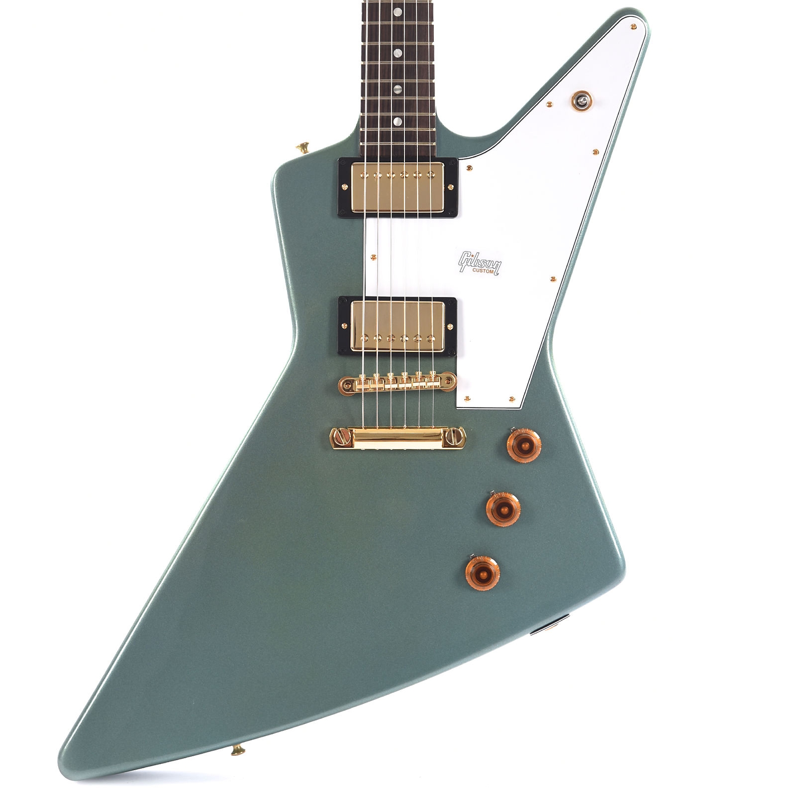 Gibson Custom Shop 58 Mahogany Explorer - Heavy Antique Pelham Blue