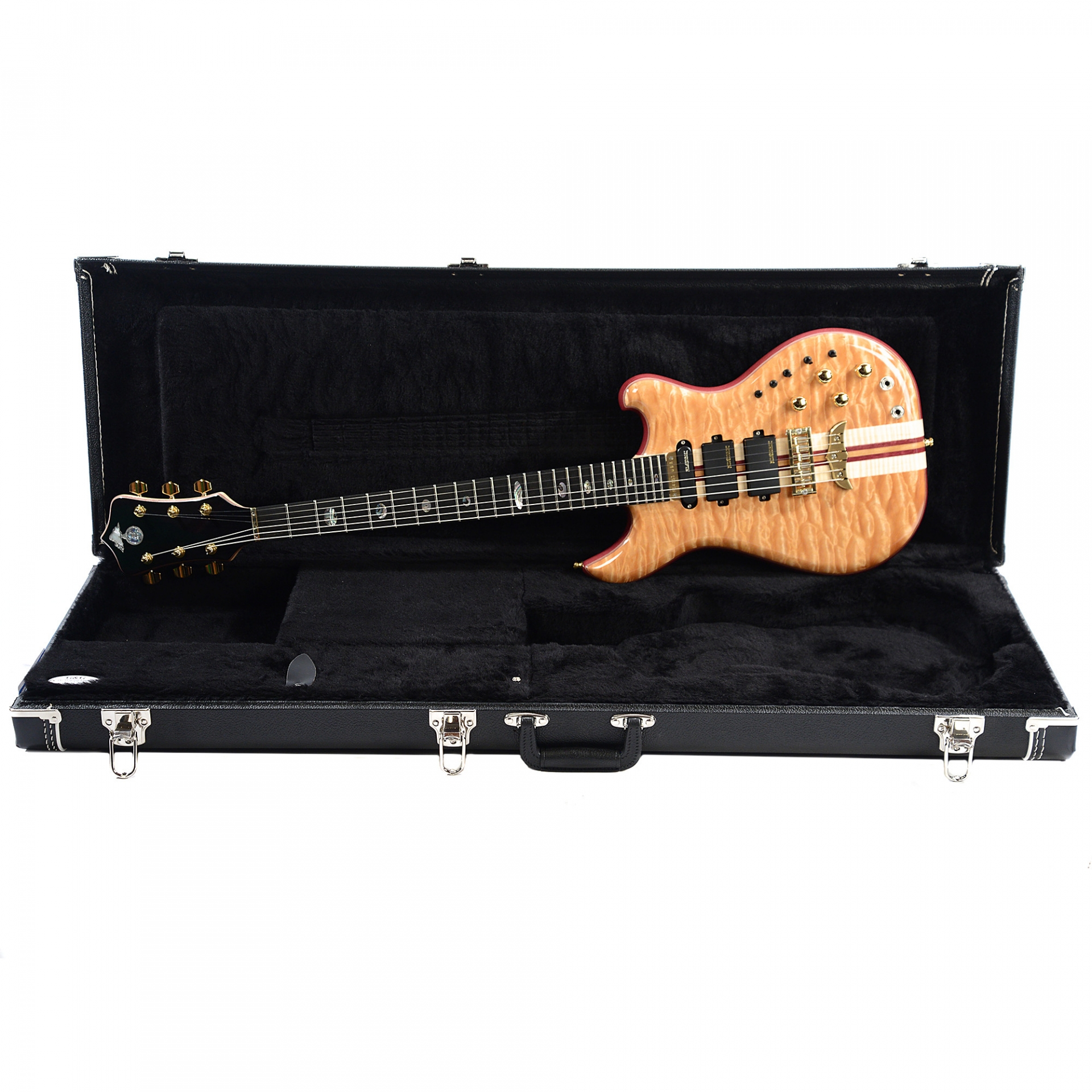 Alembic Further 5A Quilted Maple Top Flame Maple Back Purpleheart Core No.F14551