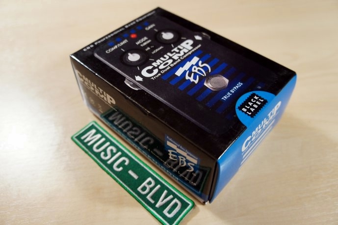 EBS MultiComp True Dual Band Compressor Pedal