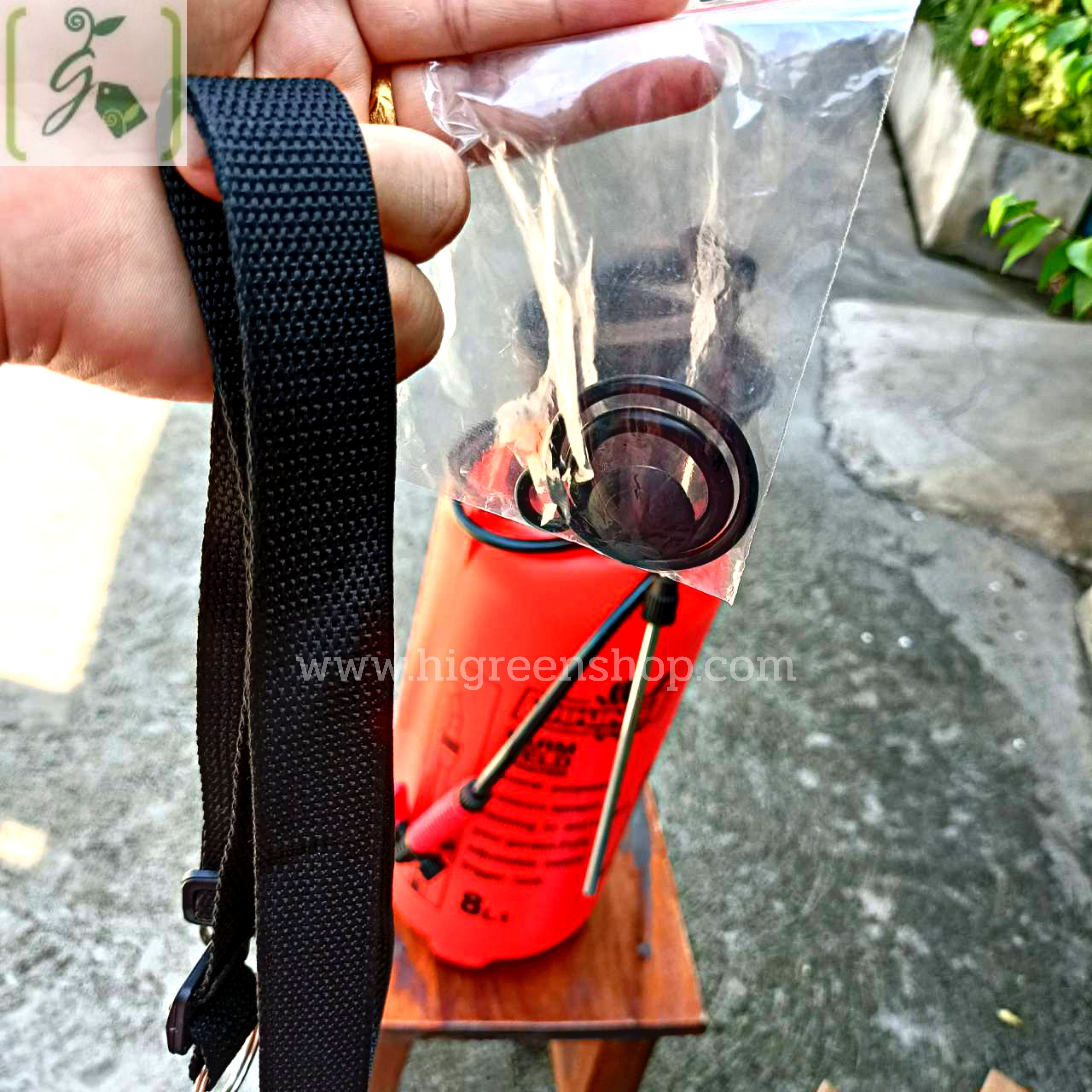 กระบอกฉีดน้ำแบบอัดลม ขนาด 8 ลิตร