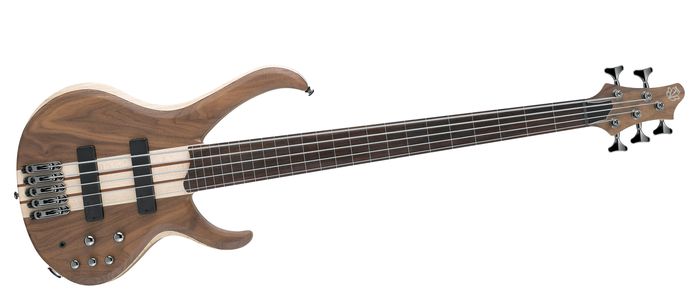 Ibanez BTB675F Fretless 5-String Bass Natural Flat