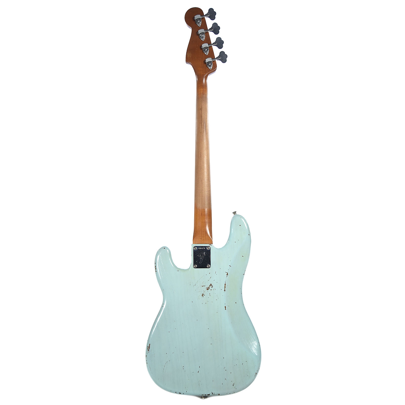 Fender Custom Shop Masterbuilt Jason Smith Precision Bass - Relic Trans Surf Green No.R86178