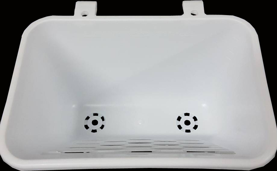 กระถางต้นไม้สวนแนวตั้งขนาดใหญ่ สีขาว