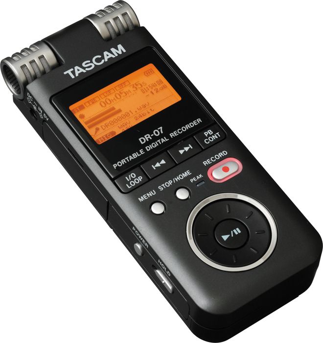 TASCAM DR-07 Portable Digital Recorder