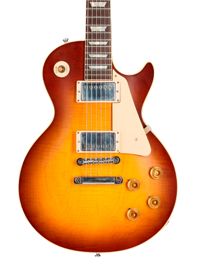 Gibson Custom Murphy Lab 1959 Les Paul Standard Reissue Light Aged Electric Guitar Cherry Teaburst