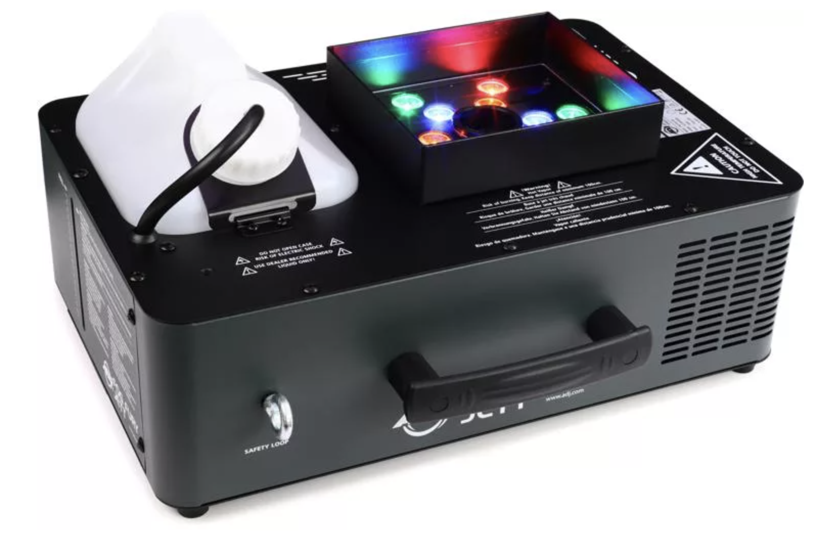 ADJ Fog Fury Jett RGBA Illuminated Vertical Fog Machine