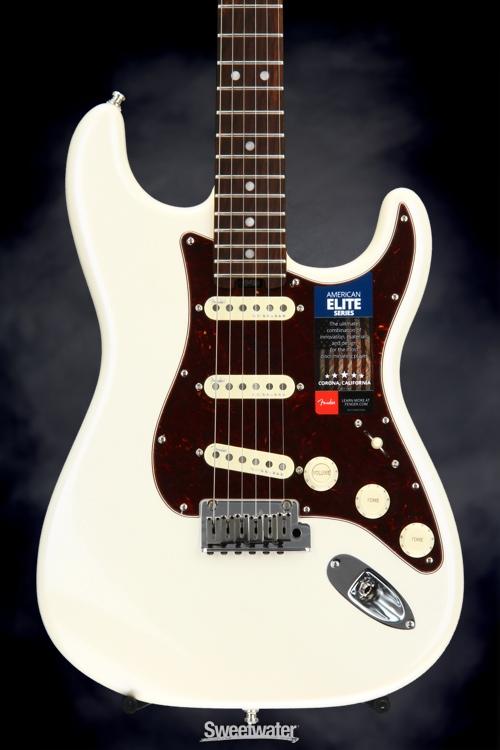 Fender American Elite Stratocaster, Rosewood - Olympic Pearl